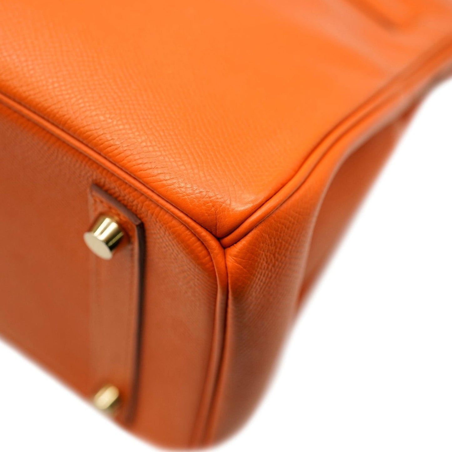 Epsom Birkin 30 Orange