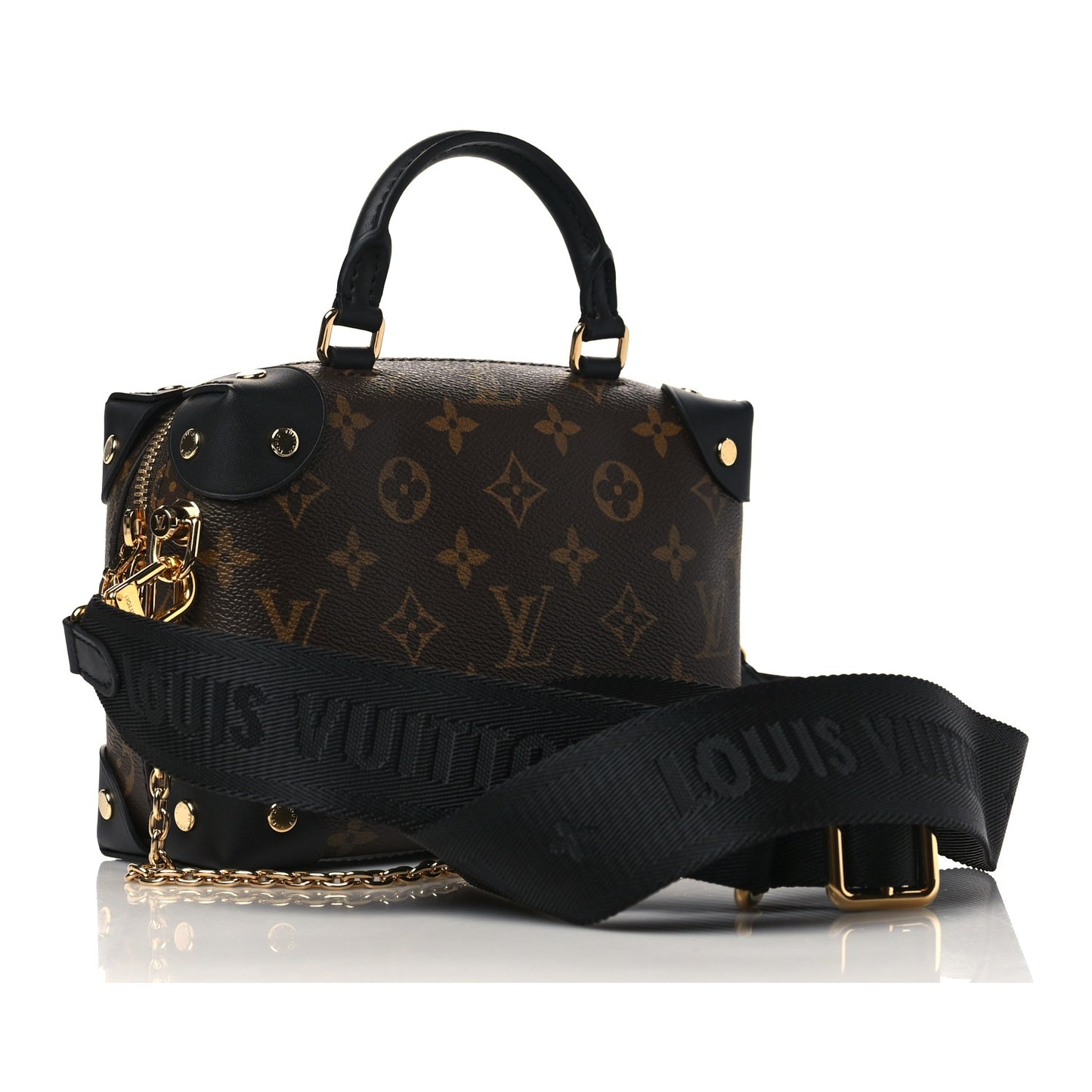 Monogram Petite Malle Souple Black