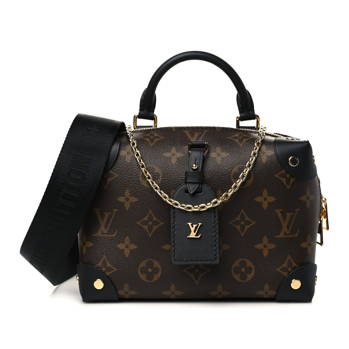Monogram Petite Malle Souple Black