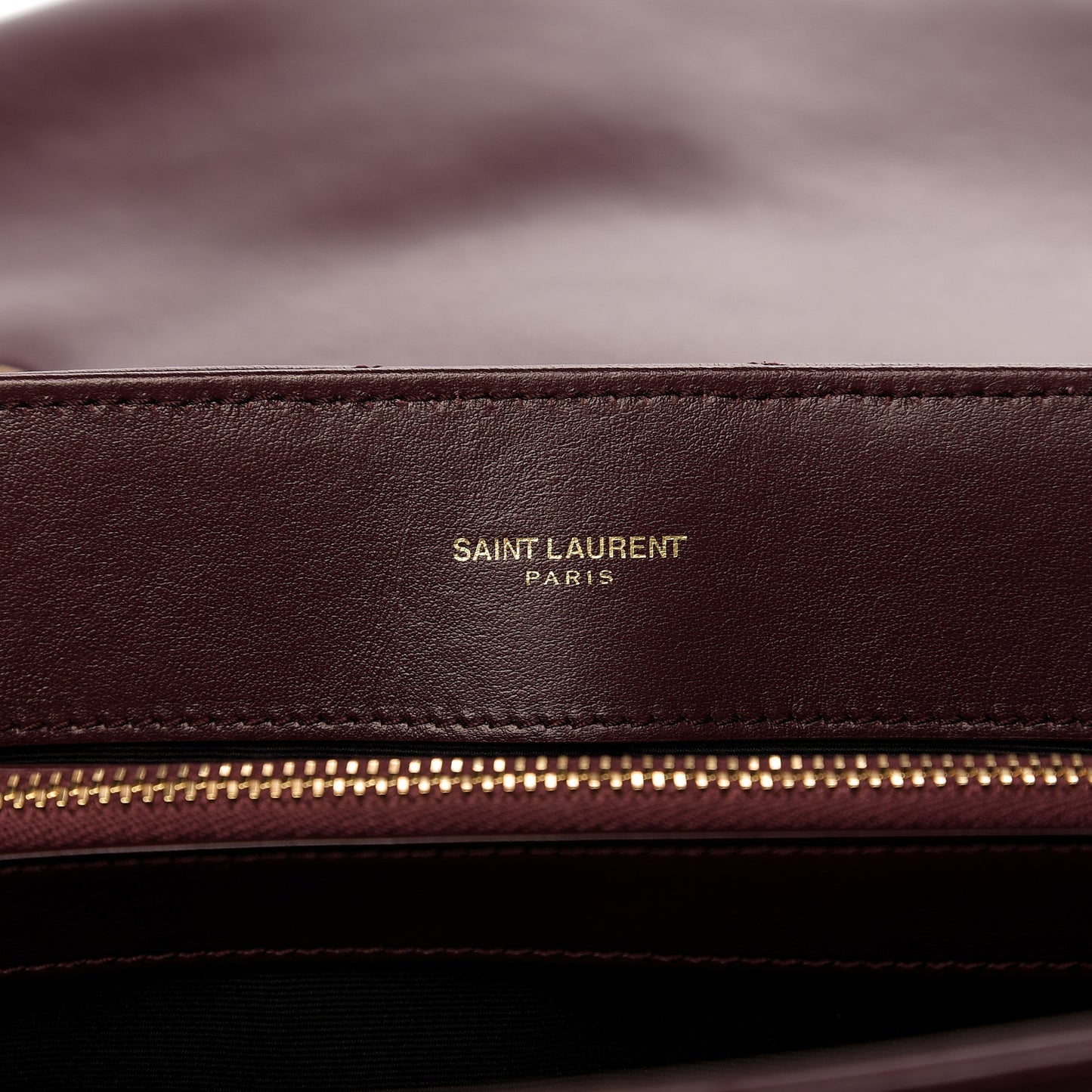 Calfskin Y Quilted Monogram Medium Loulou Chain Satchel Rouge Legion