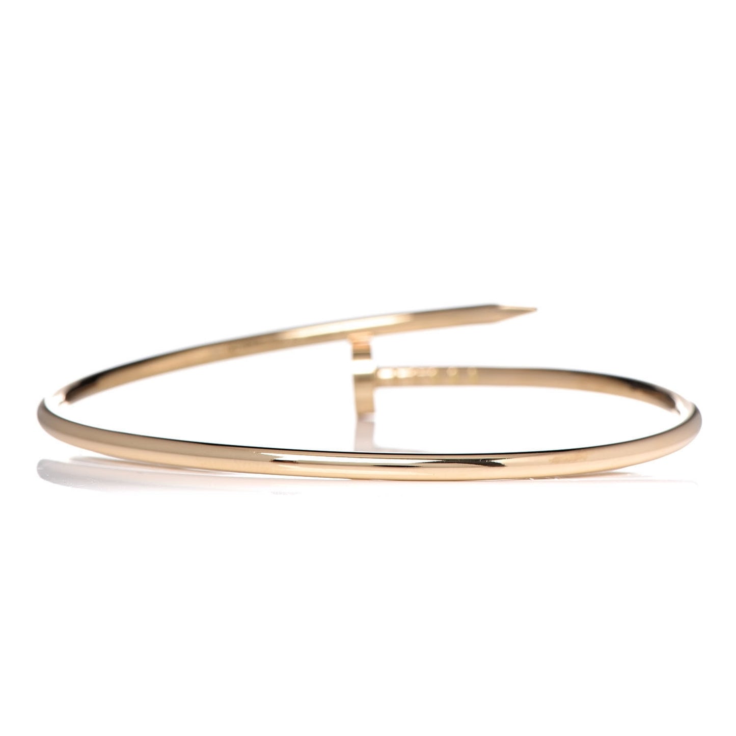 18K Yellow Gold Small Juste Un Clou Bracelet 17