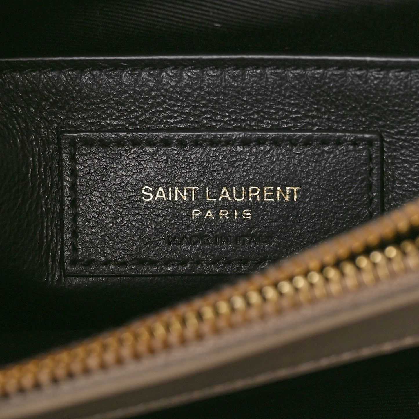 Calfskin Y Quilted Monogram Small Loulou Chain Satchel Dark Beige