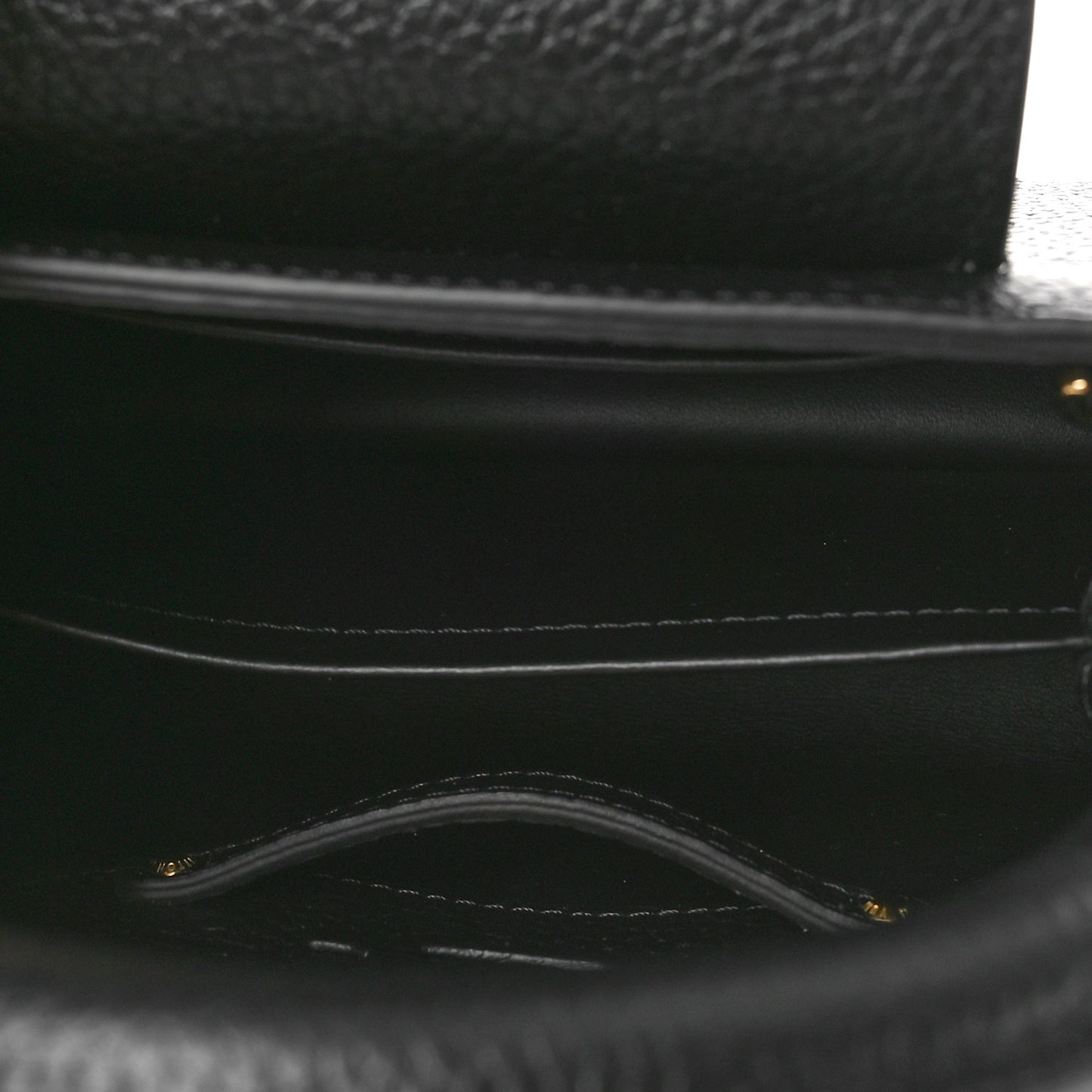 Taurillon Capucines Mini Black