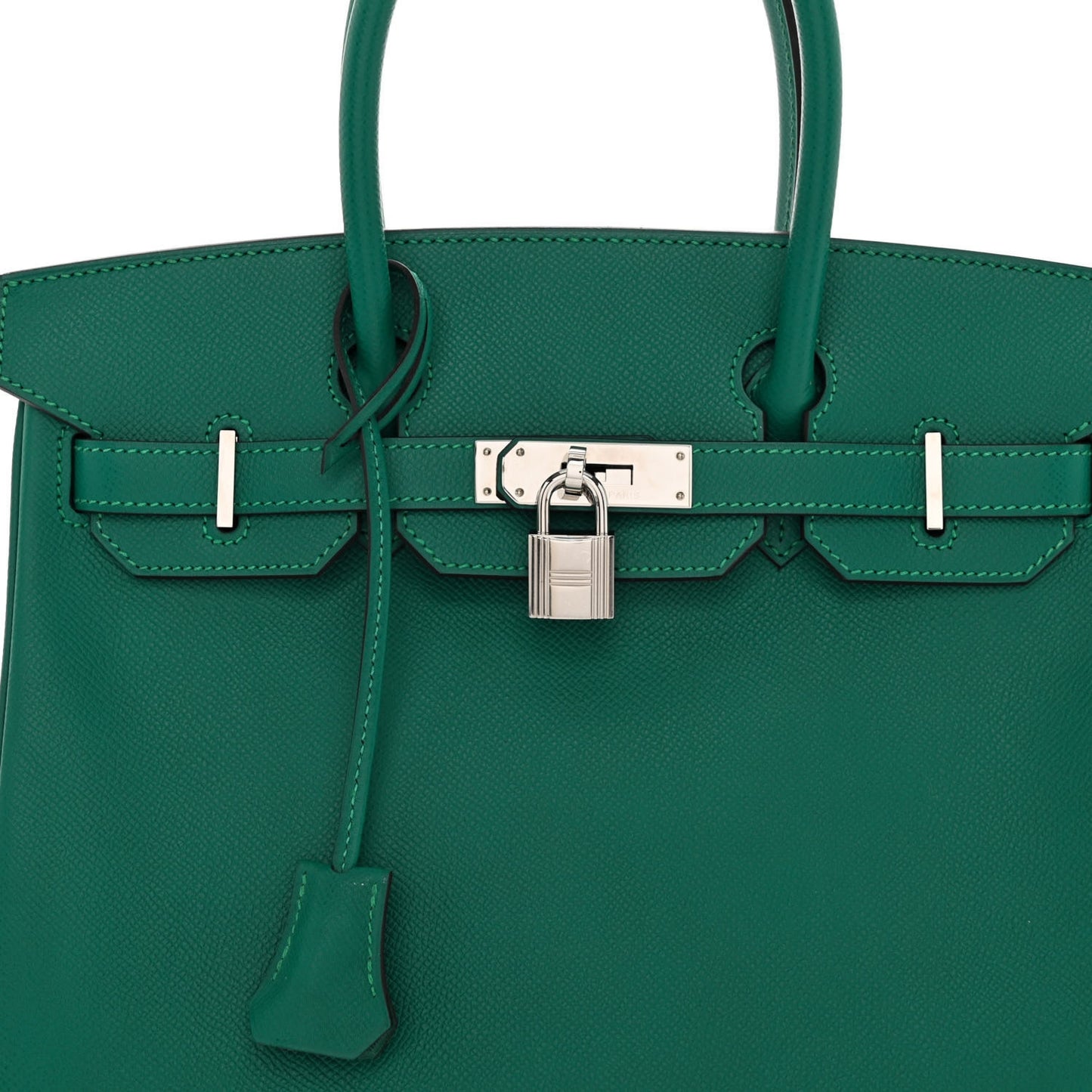 Epsom Birkin 30 Malachite