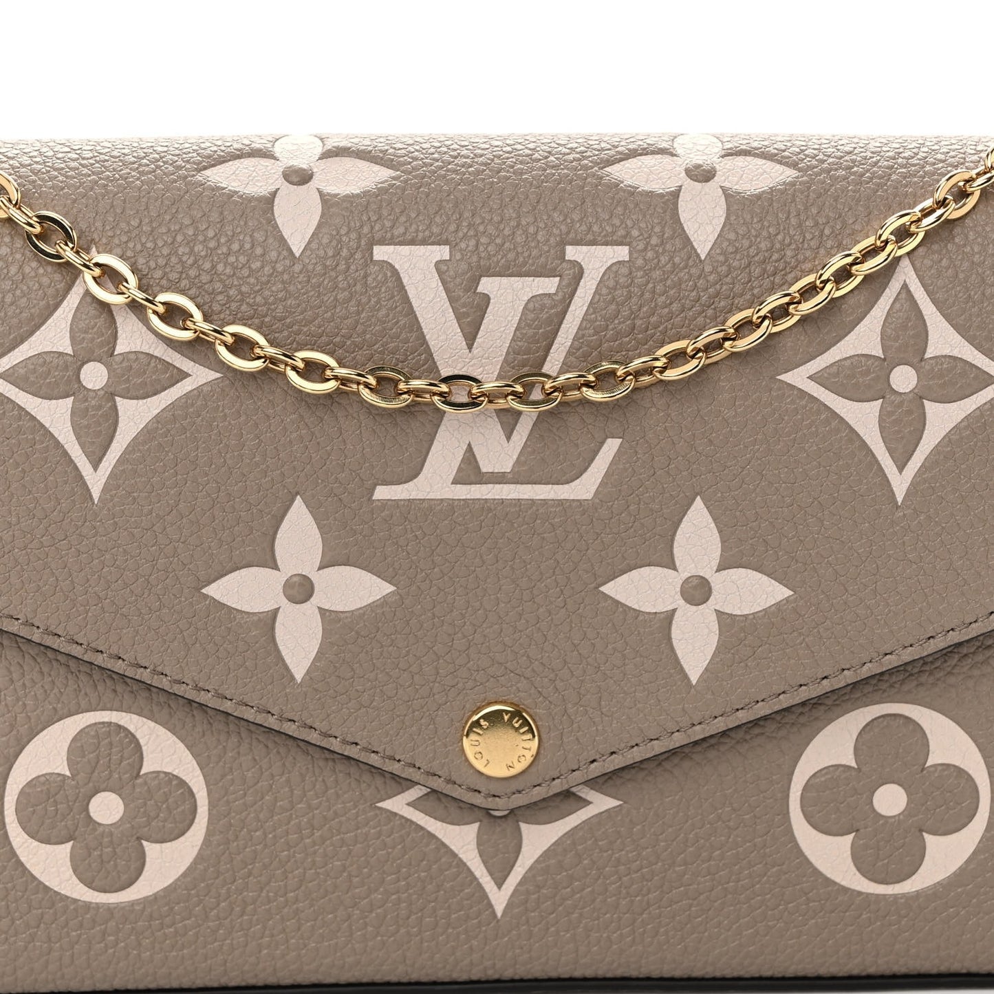 Empreinte Monogram Giant Felicie Pochette Tourterelle Creme