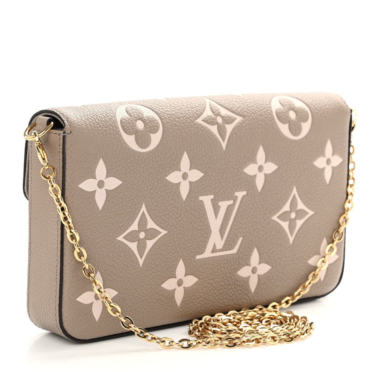Empreinte Monogram Giant Felicie Pochette Tourterelle Creme