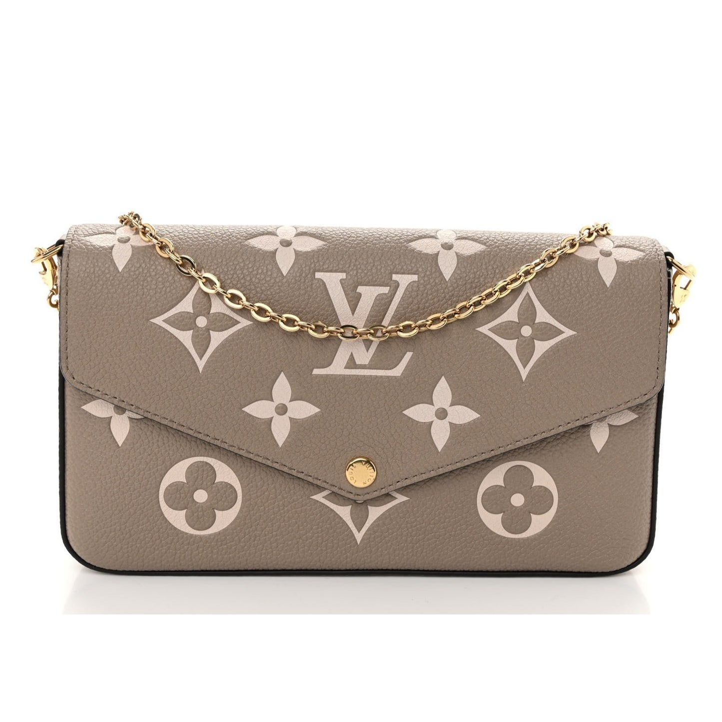 Empreinte Monogram Giant Felicie Pochette Tourterelle Creme