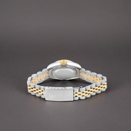 Rolex Datejust 26 Steel Yellow Gold Diamond Dial Watch