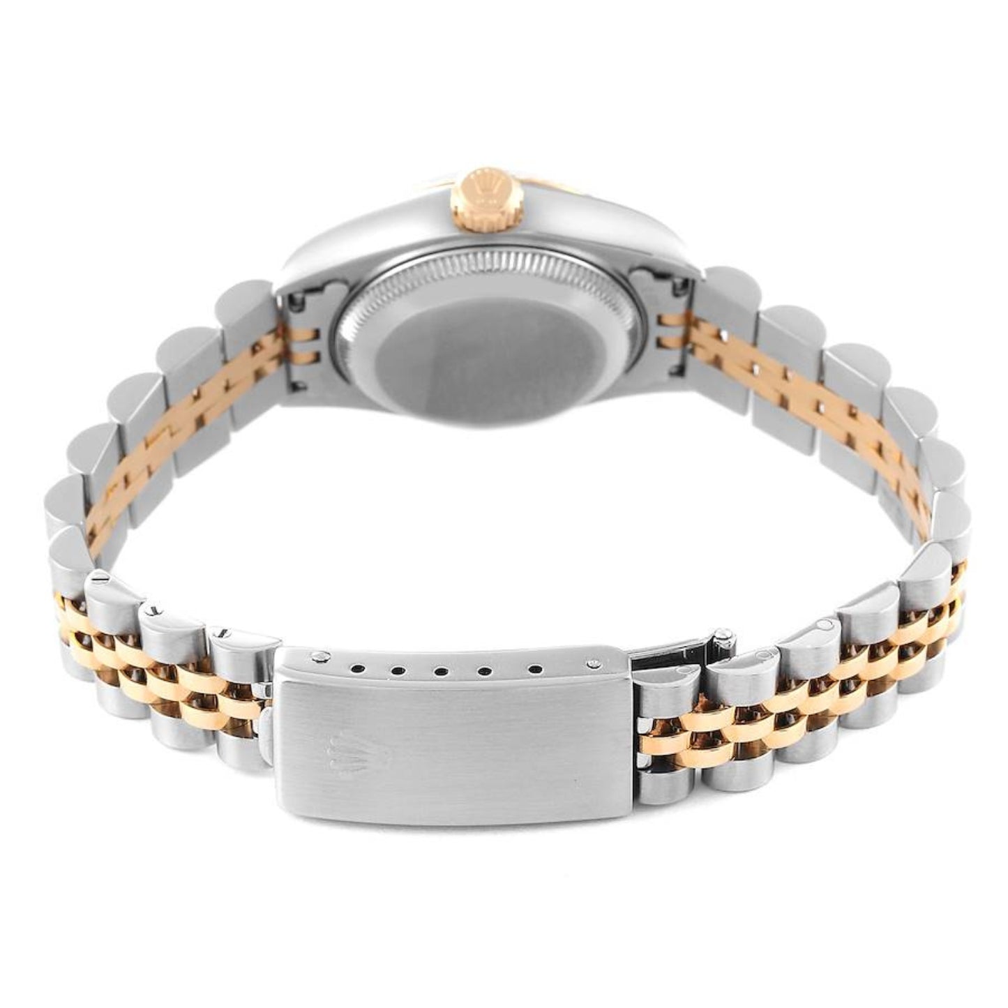 Rolex Datejust 36mm Steel Yellow Gold Silver Diamond Dial