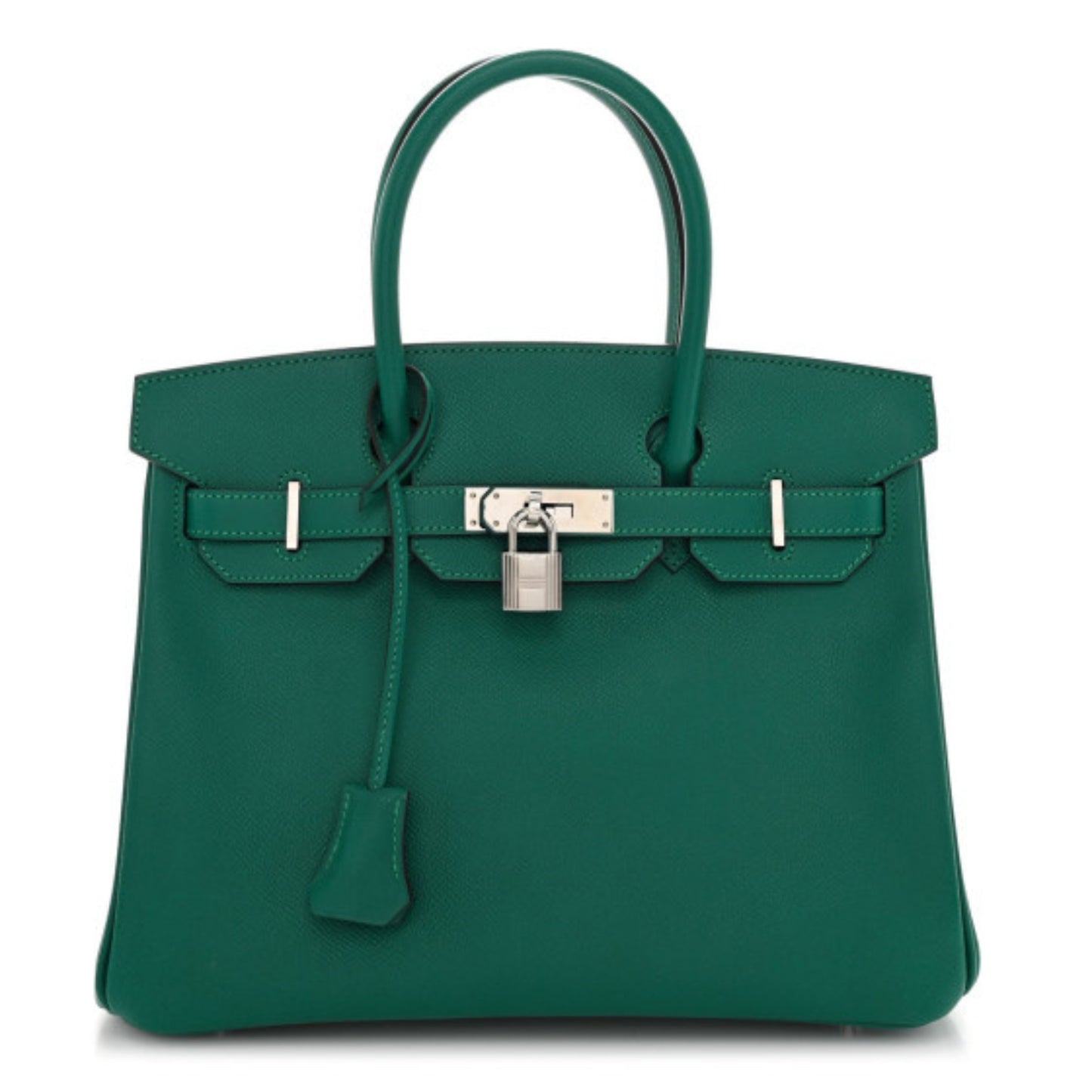 Epsom Birkin 30 Malachite