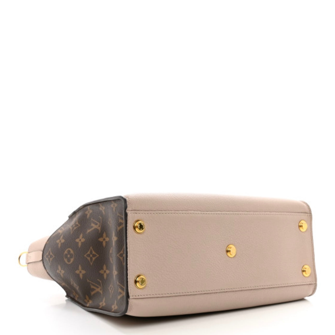 Calfskin Monogram On My Side Greige MM