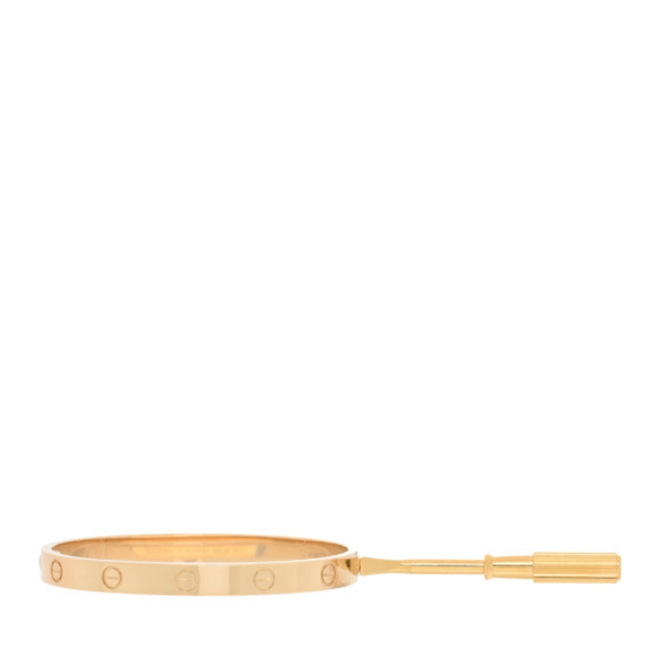 18K Yellow Gold LOVE Bracelet 17