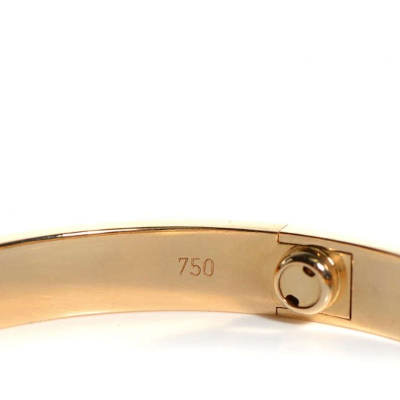 18K Yellow Gold LOVE Bracelet 17
