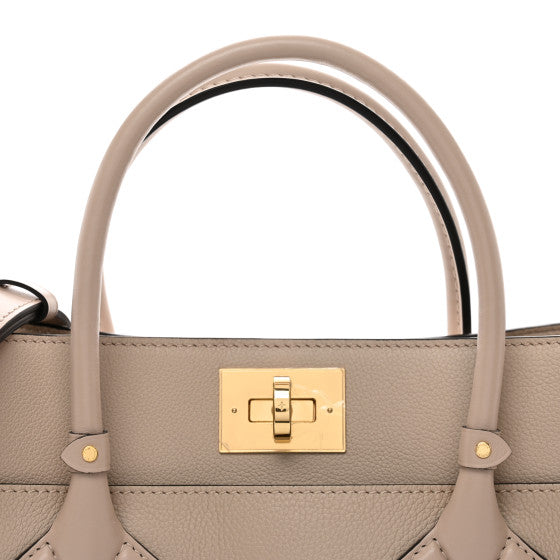 Calfskin Monogram On My Side Greige MM