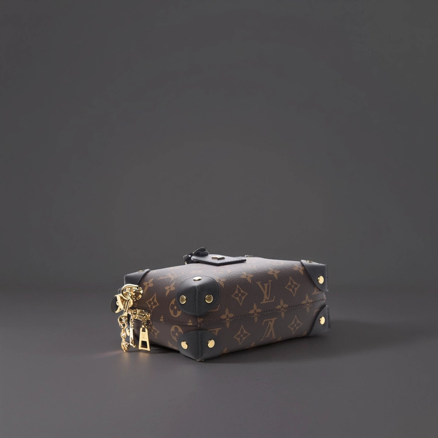 Monogram Petite Malle Souple Black