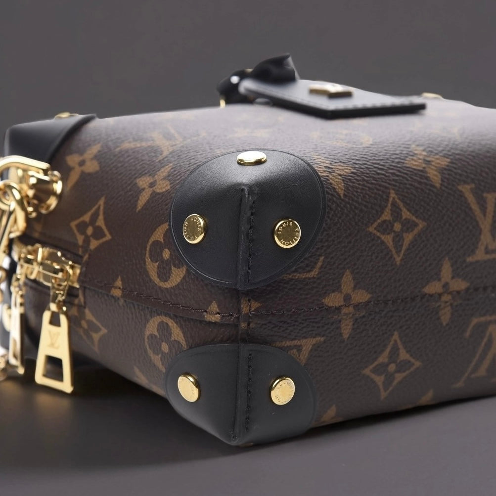 Monogram Petite Malle Souple Black