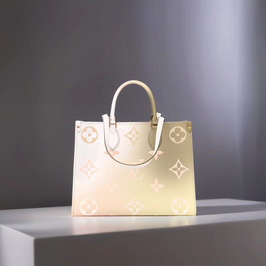 Monogram Giant Spring In The City OnTheGo MM Sunset Kaki