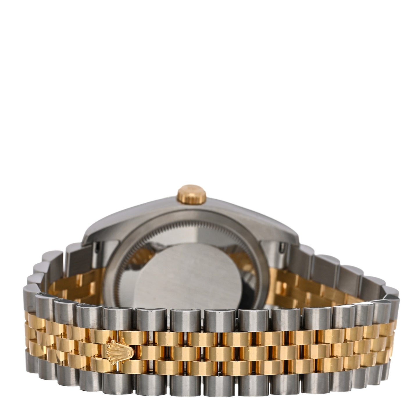 18K Yellow Gold Diamond 36mm Oyster Perpetual Datejust Watch Black