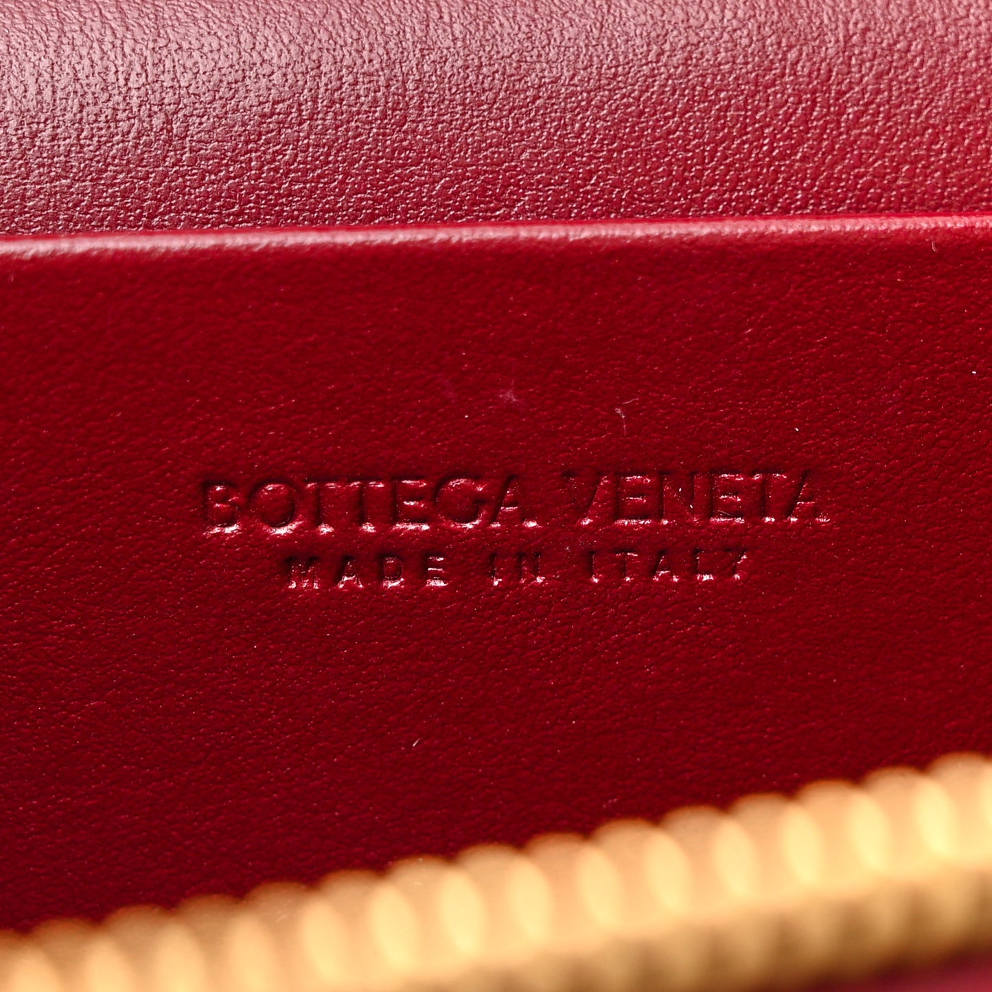 Nappa Intrecciato Bang Bang Vanity Case Barolo
