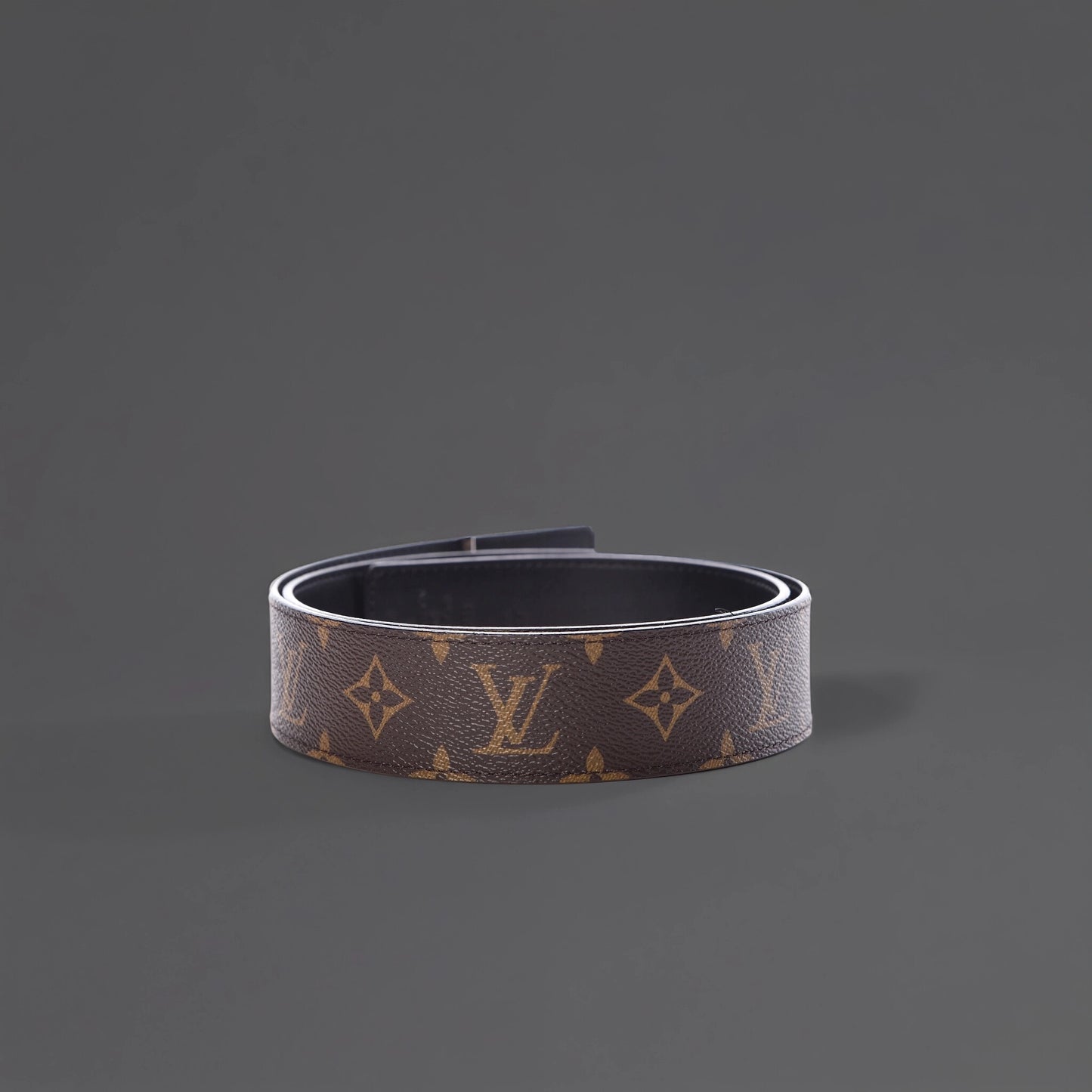 Monogram 40mm LV Initiales Belt 95 38 black