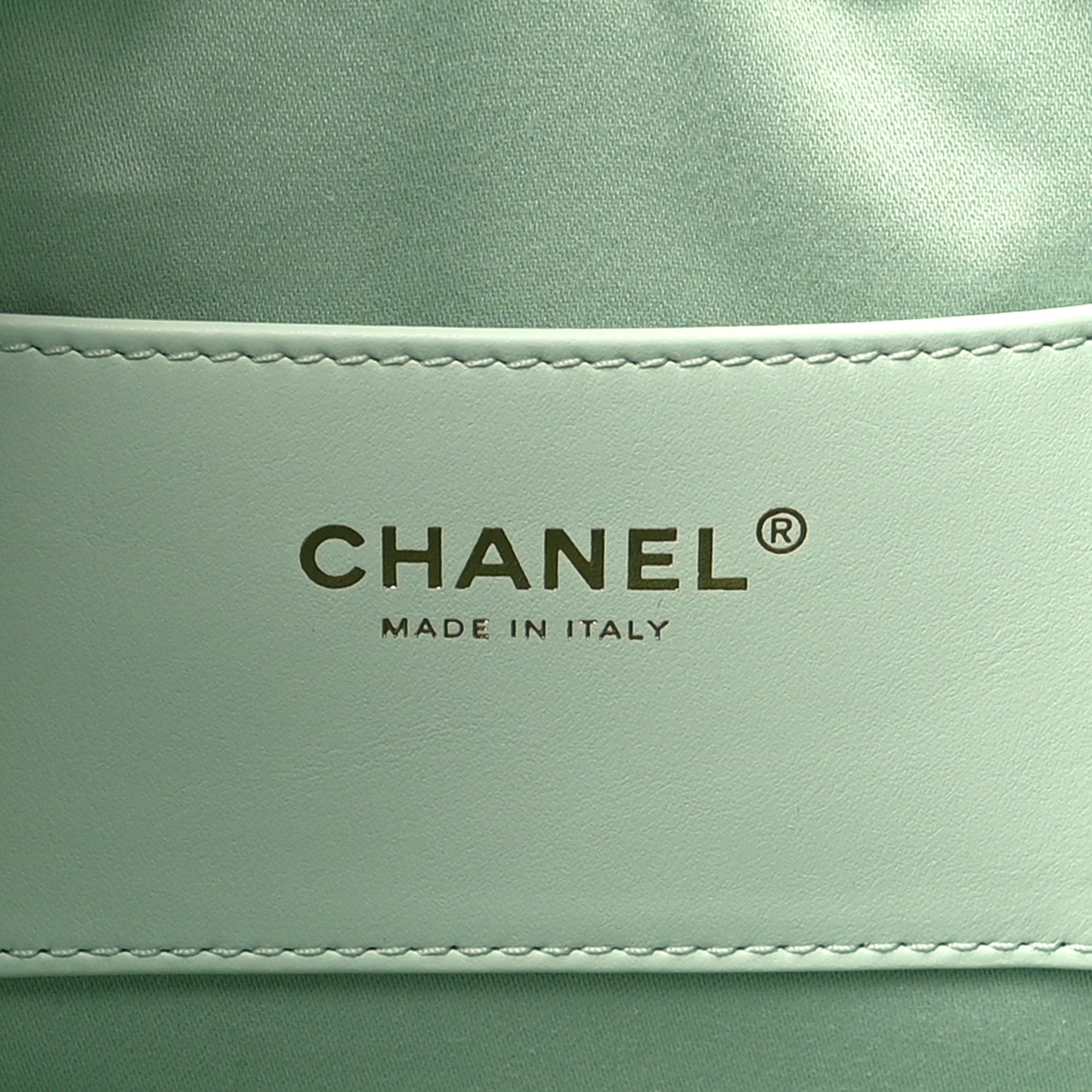 Caviar Quilted Small Chanel 25 Handbag Light Green