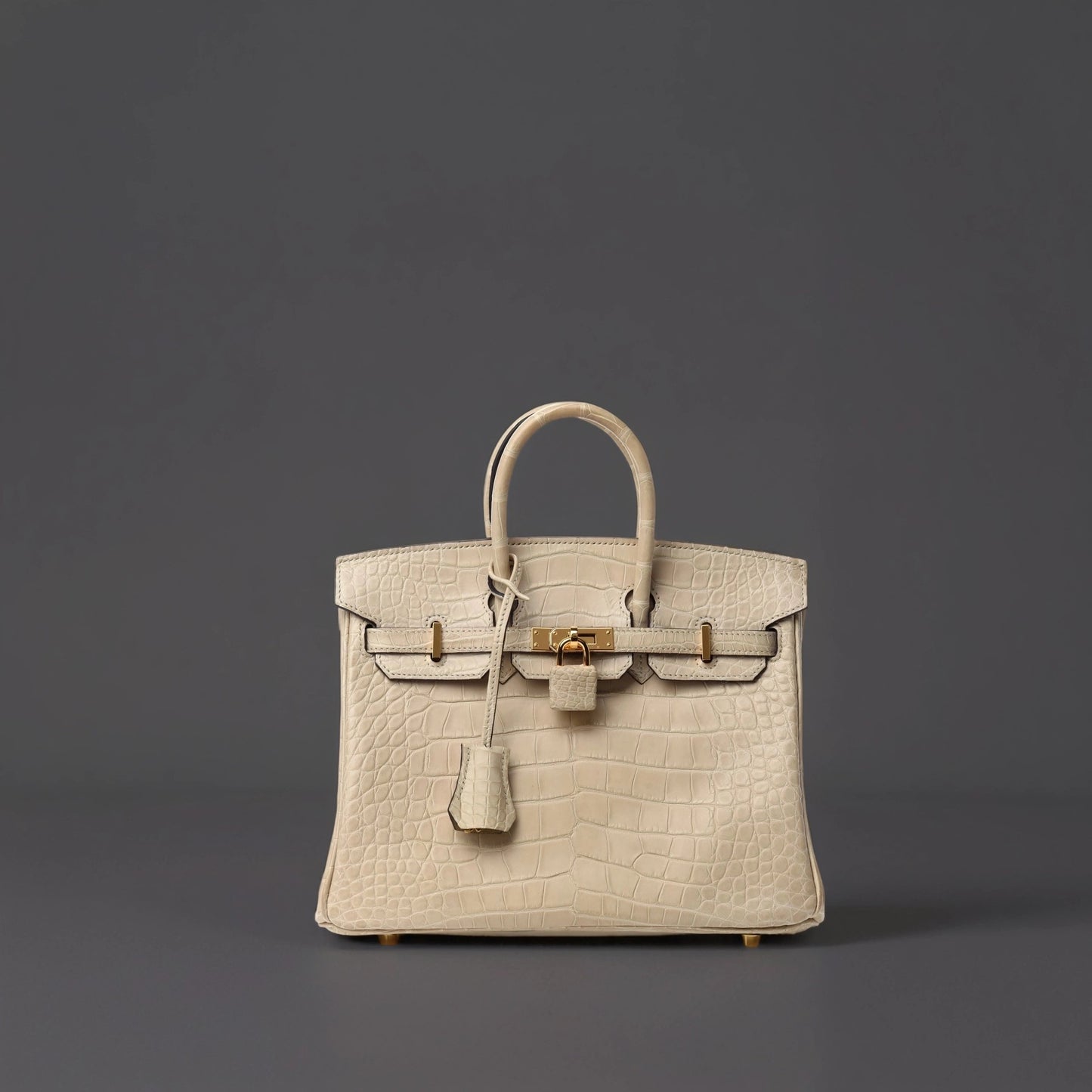 Matte Alligator Birkin 25 Trench