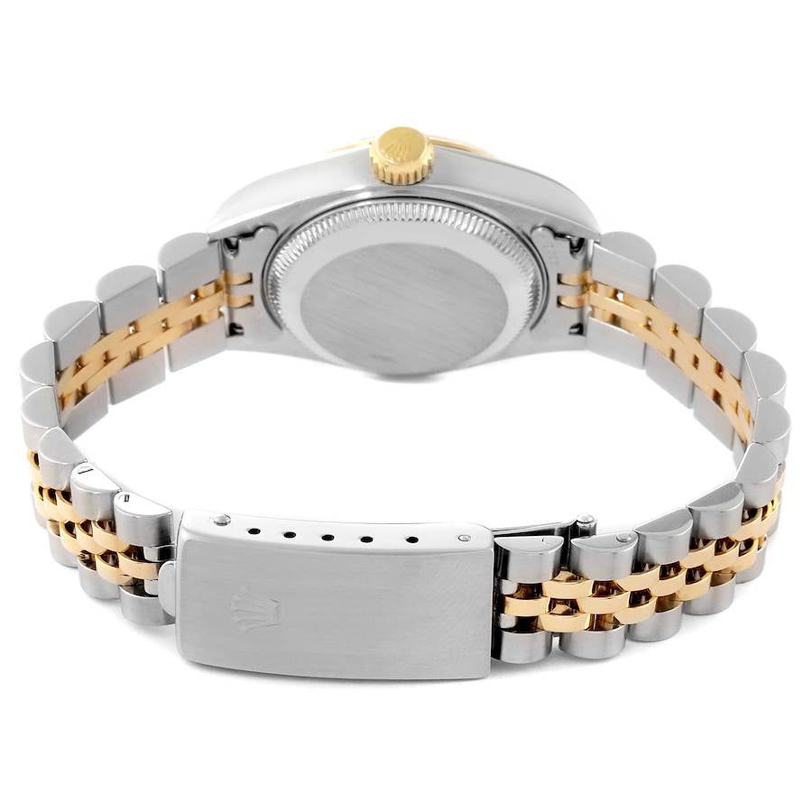 Rolex Datejust White Roman 28 mm Dial Steel Yellow Gold Ladies Watch