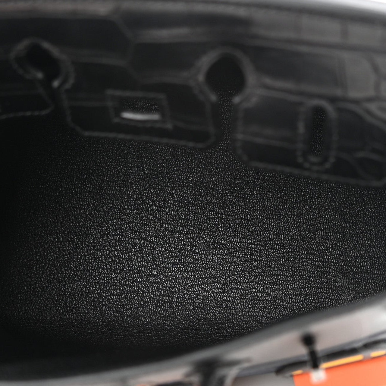 Madame Calfskin Matte Alligator Swift Faubourg Midnight Birkin Sellier 20 Black