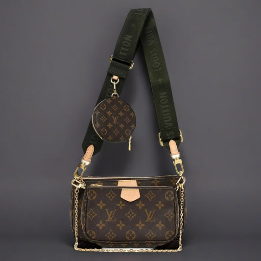 Monogram Multi Pochette Accessories Kaki