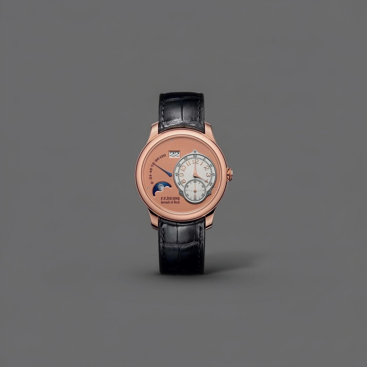 F.P.Journe Octa Lune Ref. LN Rose Gold 40mm Octa Lune Salmon Dial