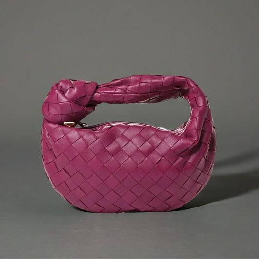 Nappa Intrecciato Mini Jodie Cinnabar