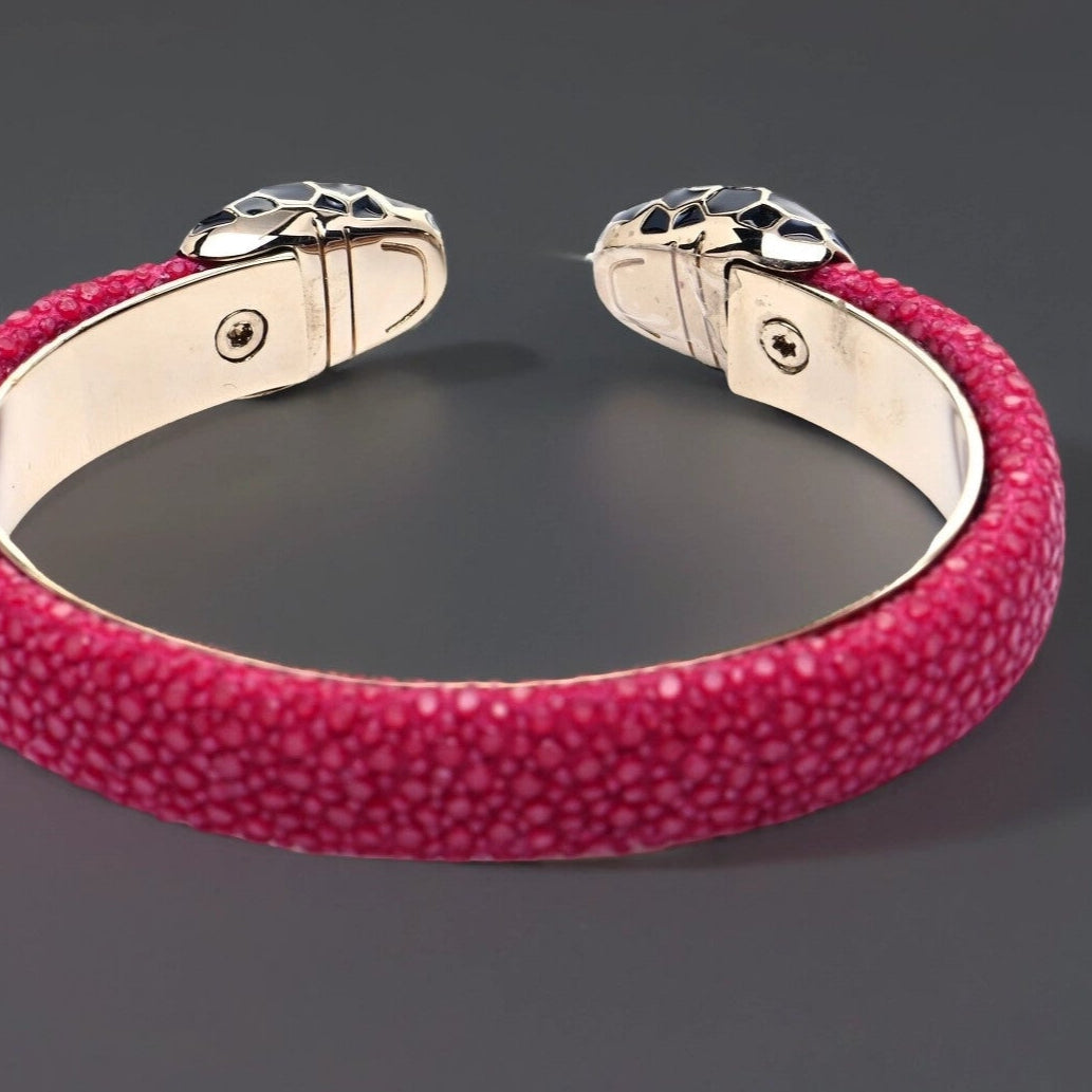 Galuchat Serpenti Forever Bracelet Pink