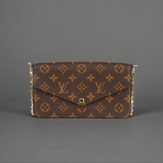 Monogram Pochette Felicie Chain Wallet
