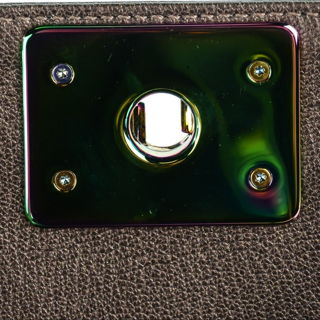 Paris-Seoul Iridescent Large Boy Bag