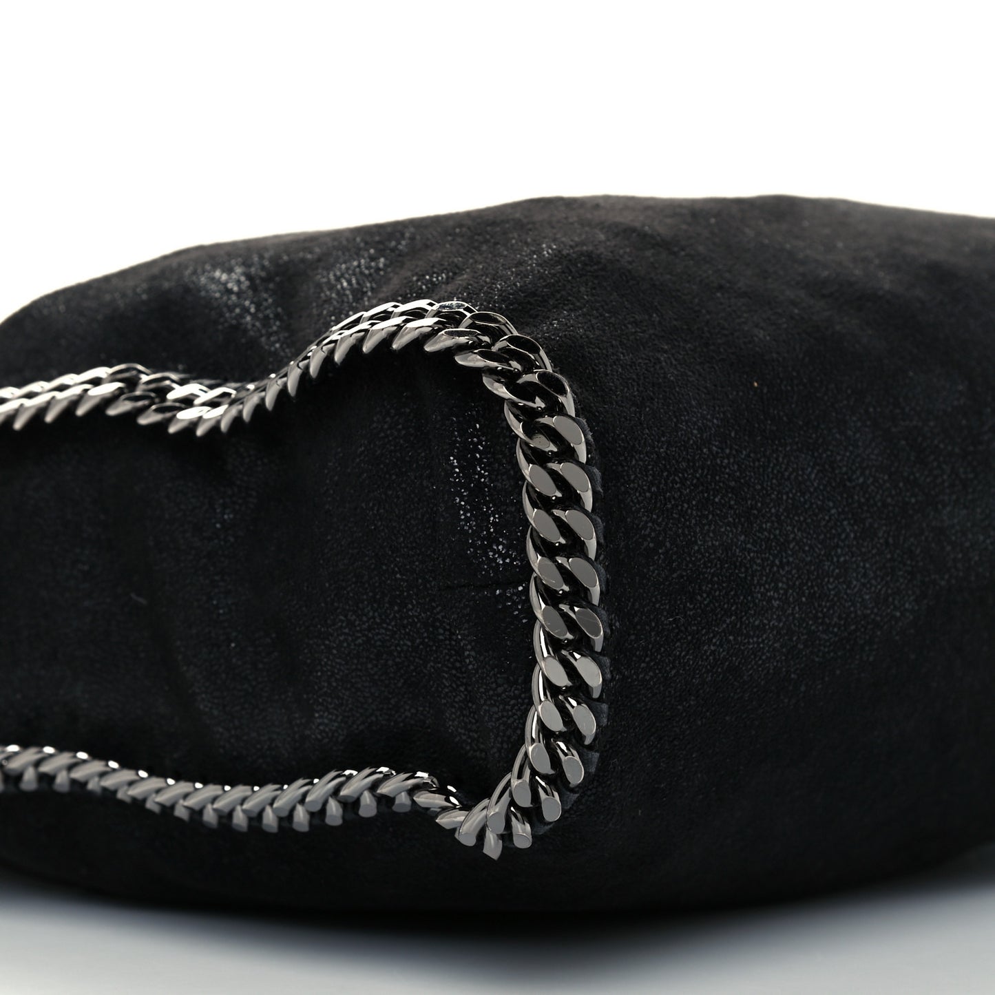 Shaggy Deer Small Falabella Tote Black