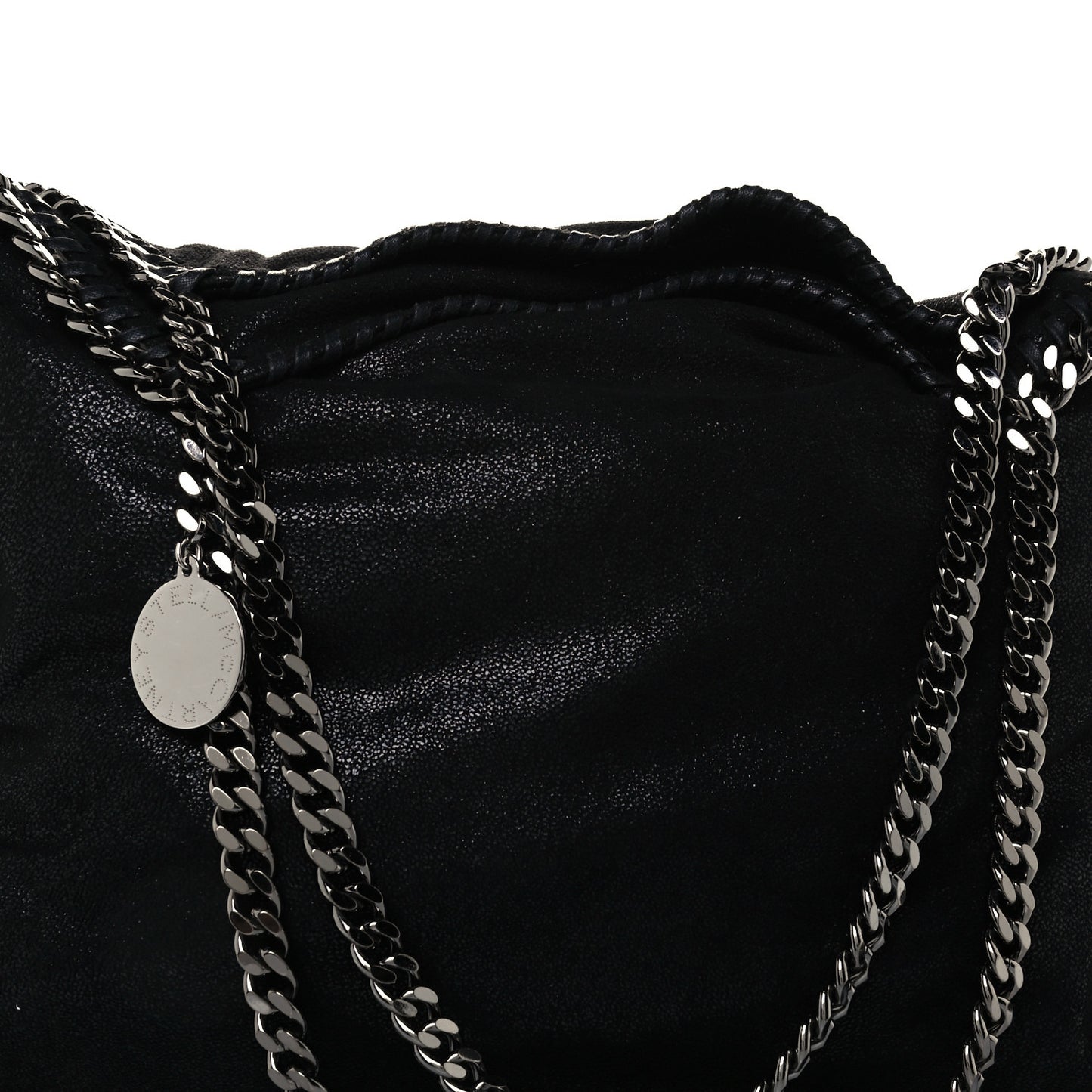 Shaggy Deer Small Falabella Tote Black