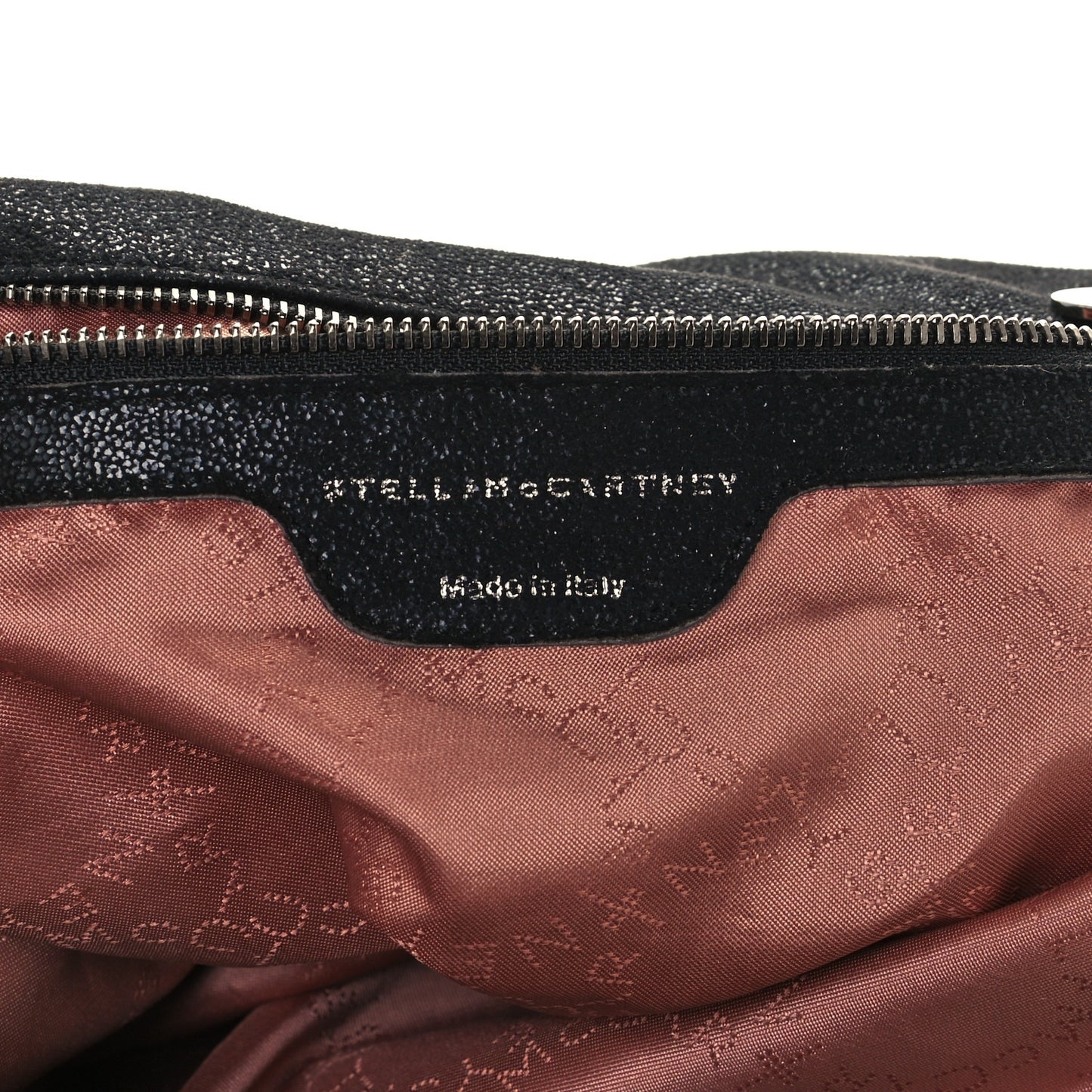 Shaggy Deer Small Falabella Tote Black