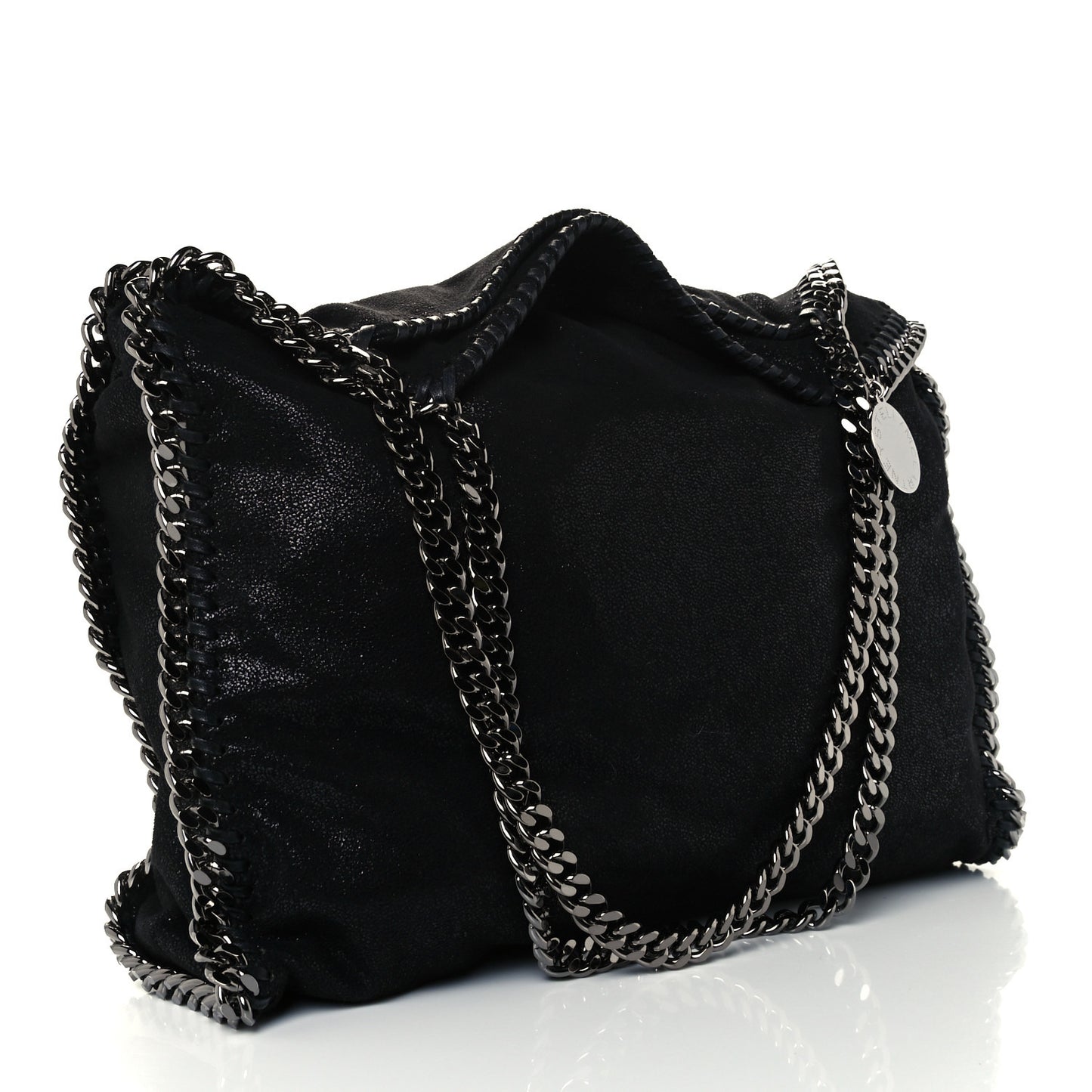 Shaggy Deer Small Falabella Tote Black