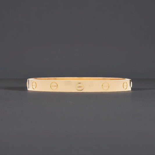 18K Yellow Gold LOVE Bracelet 16