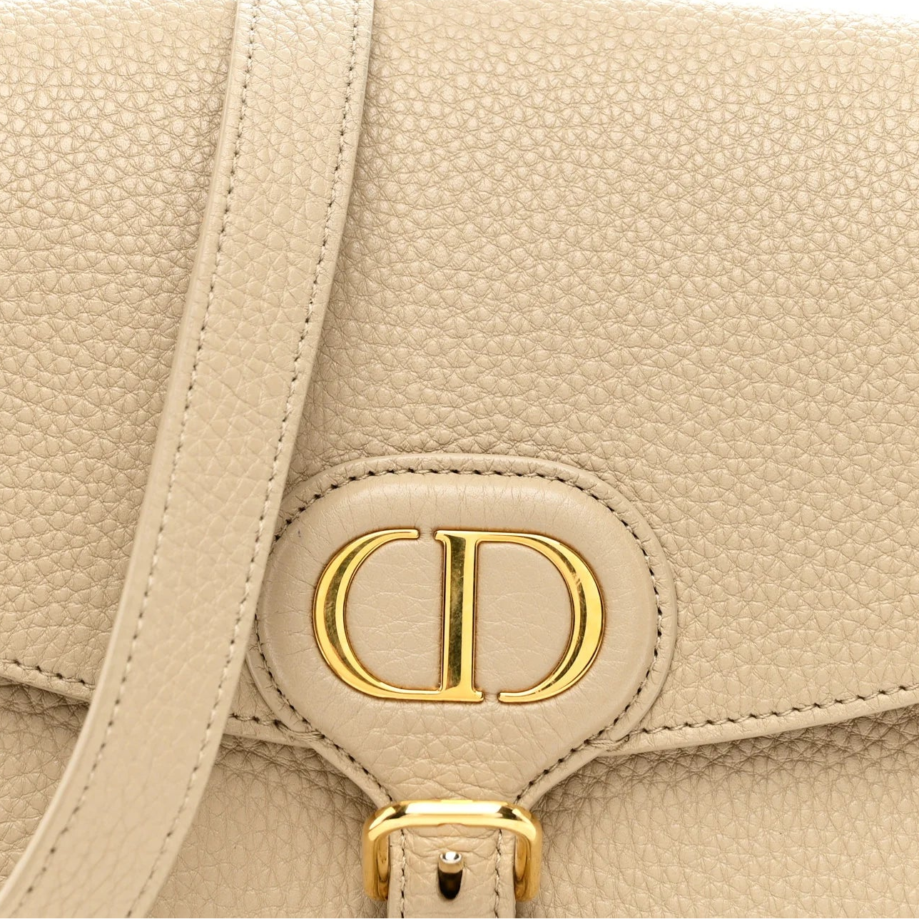 Grained Calfskin Medium Bobby Flap Corda