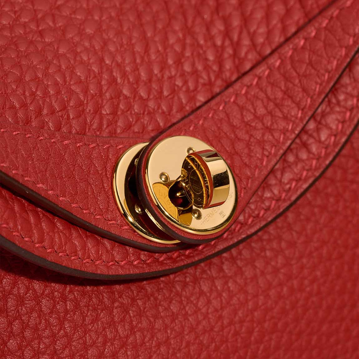 Taurillon Clemence Mini Lindy 20 Rouge Radieux