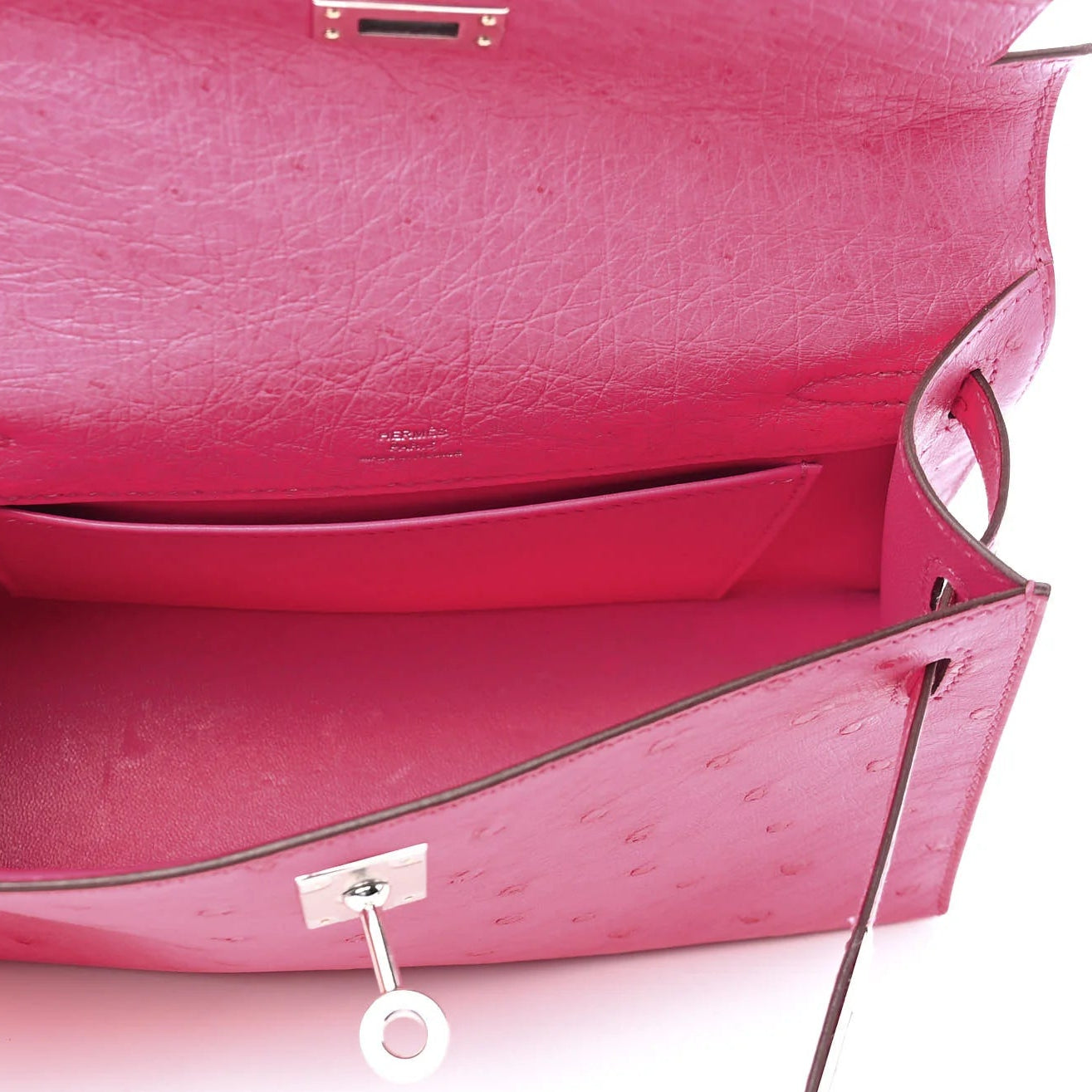 Kelly Pochette Rose Tyrien