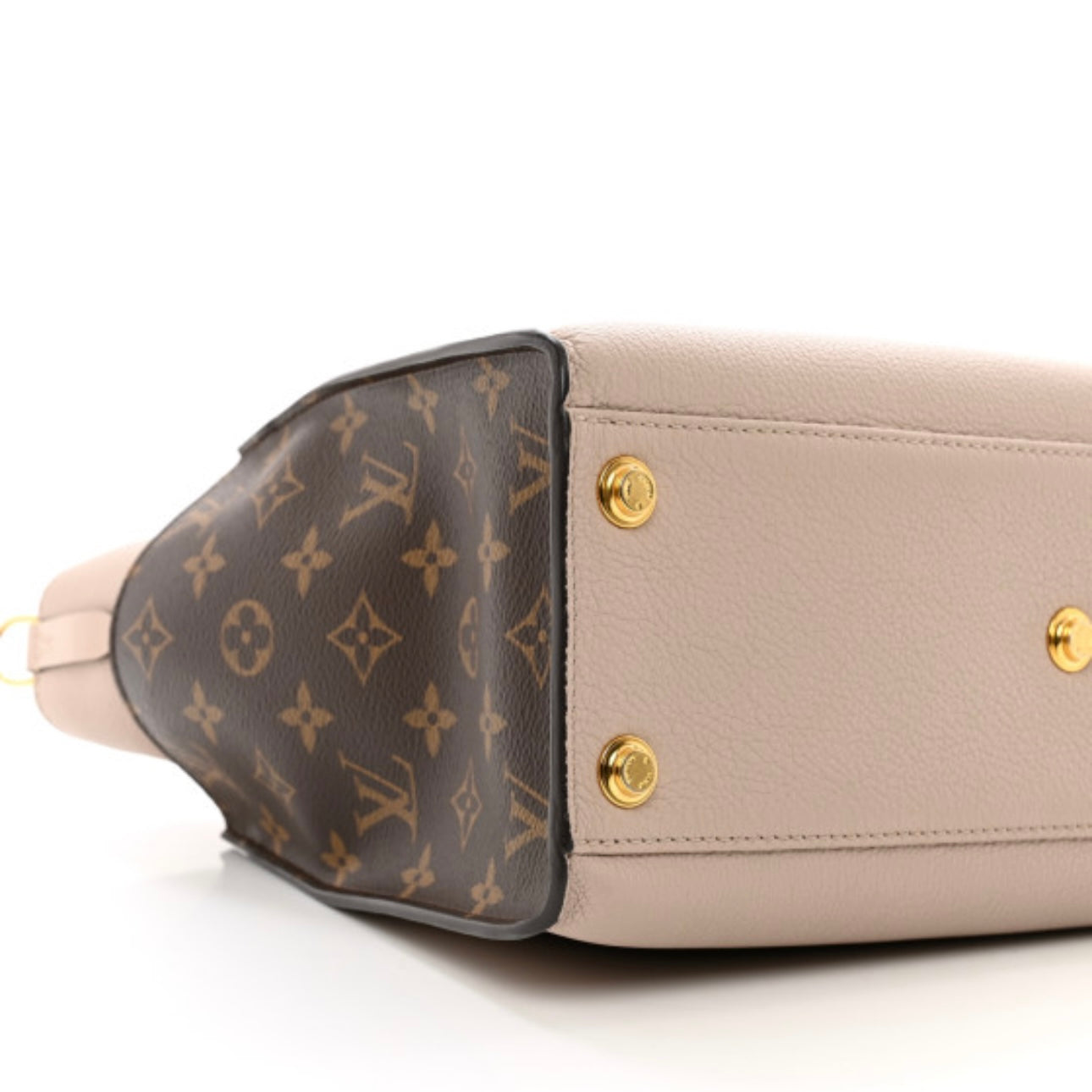 Calfskin Monogram On My Side Greige MM
