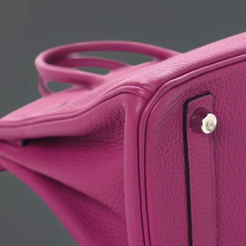 Togo Birkin 25 Rose Pourpre