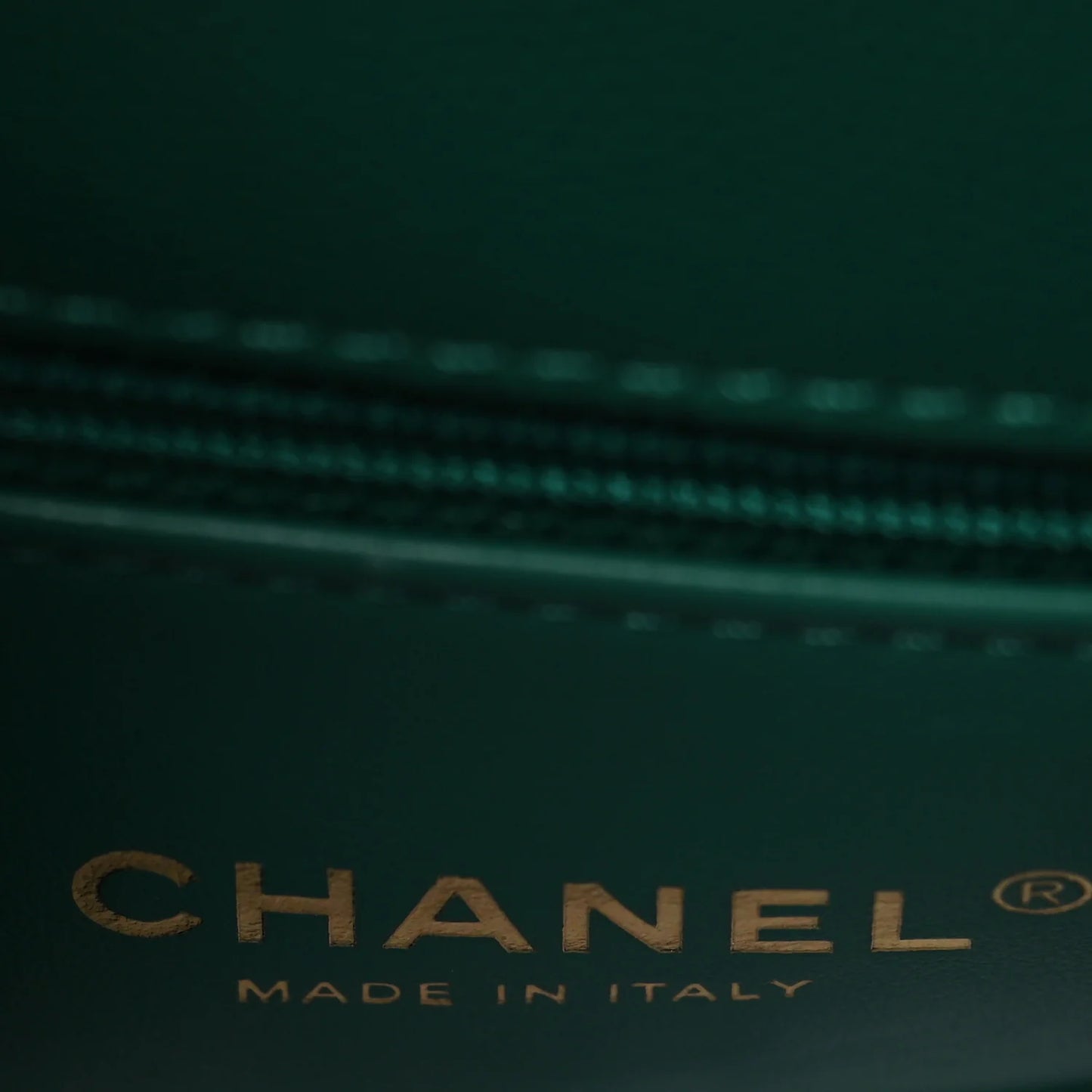 Caviar Quilted Extra Mini Coco Handle Flap Green