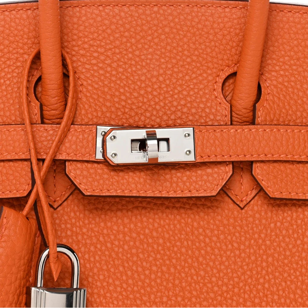 Togo Birkin 25 Orange