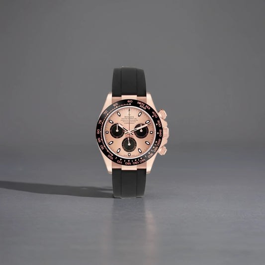 Rolex Cosmograph Daytona Dial Rose Gold Mens Watch