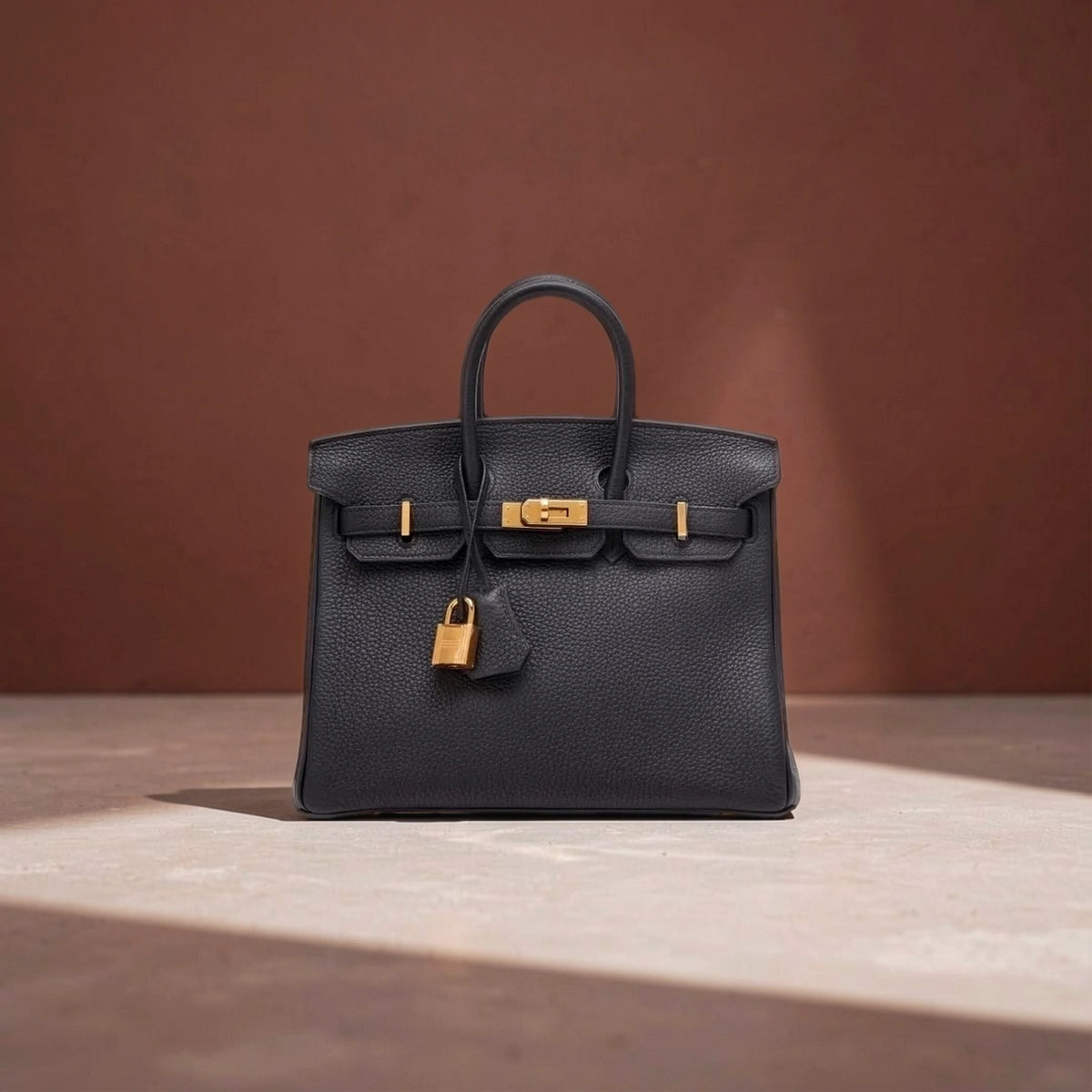 Togo Birkin 25 Black