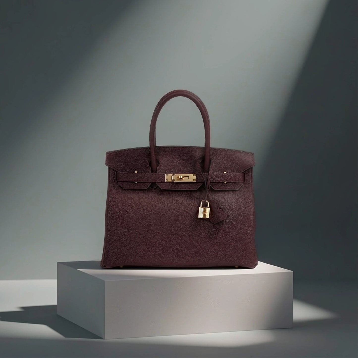 Togo Birkin 25 Bordeaux