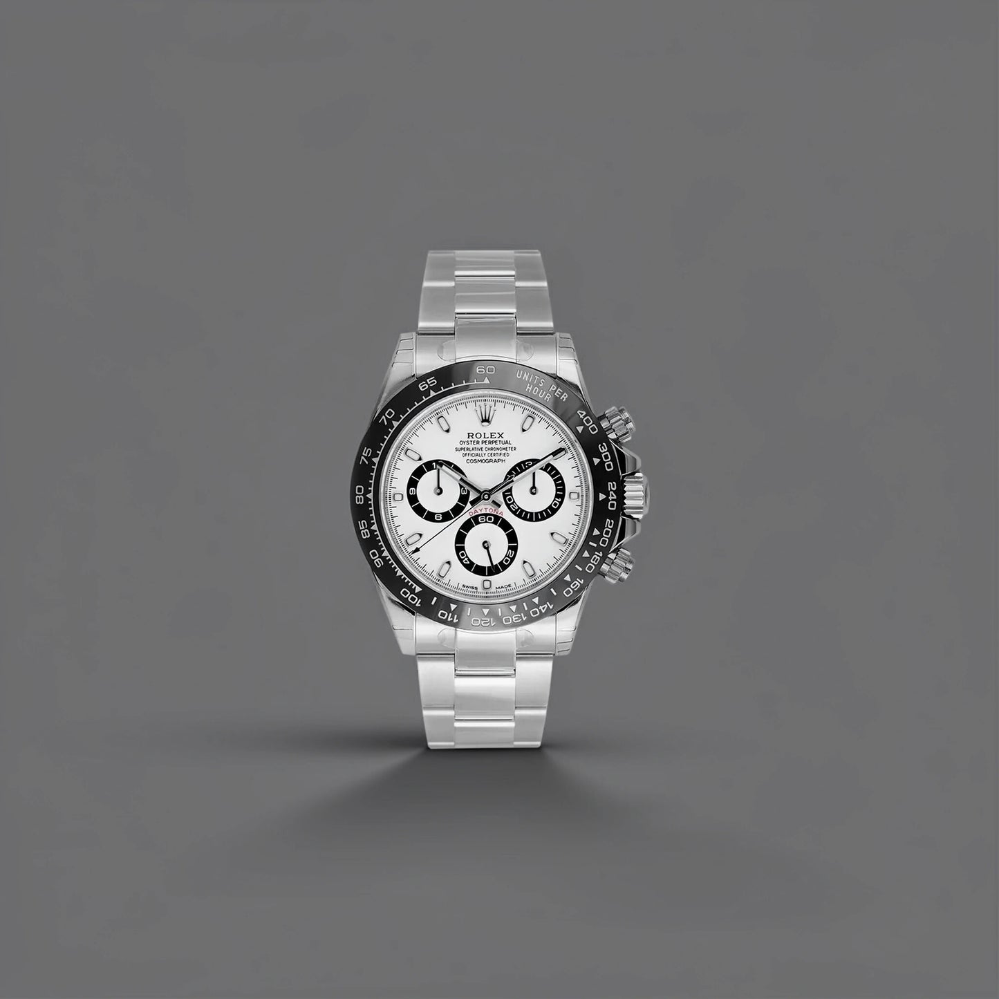 Rolex Cosmograph Daytona Panda White Dial Mens